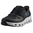 thumbnail image 1 of Skechers Glide Step Pro Slip on Sneakers for Men, Hands Free Casual Shoes, Geometric Midsole Design, Knit Upper with Stretch Laces, 1 of 7