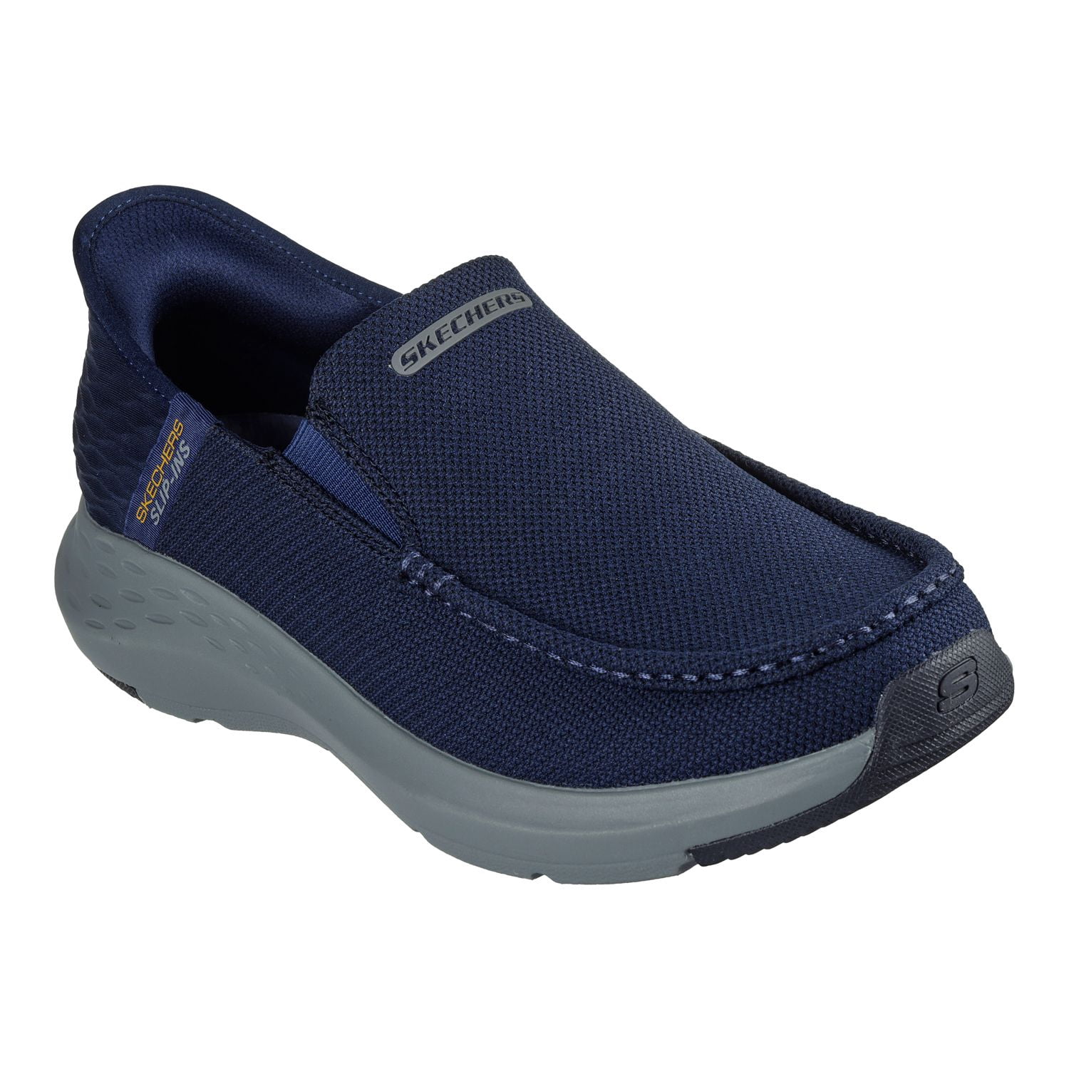 Skechers Hands Free Slip-ins Relaxed Fit: Parson - Ralven Men\'s Navy Shoes Amazon.com | Skechers Men main image 4