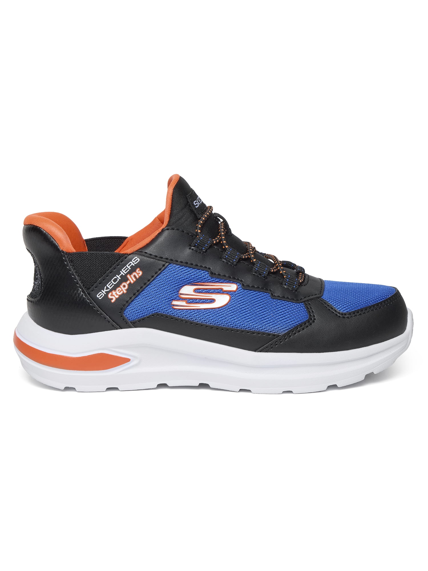 Skechers Boys Hands Free Step-Ins Rapid-Sprint Slip-On Sneakers