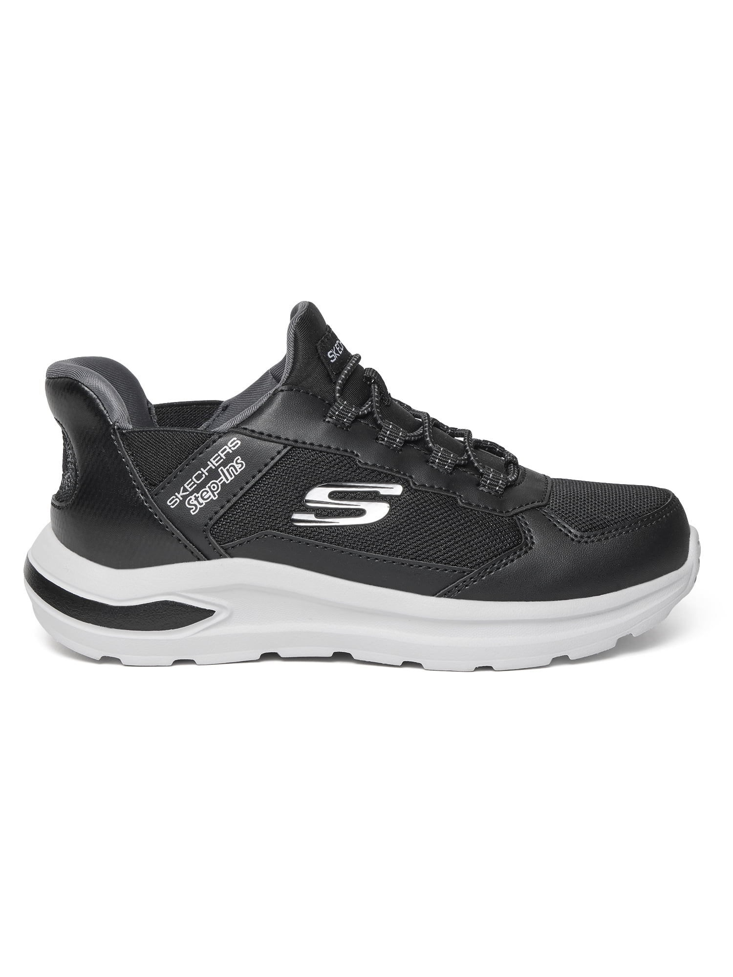 Skechers Boys Hands Free Step-Ins Rapid-Sprint Slip-On Sneakers