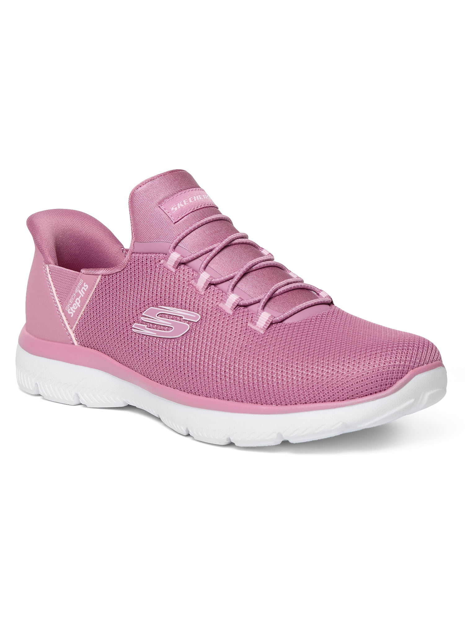 Skechers Women's Hands Free Step-Ins Sheer Brilliance Slip-On Athletic Shoe