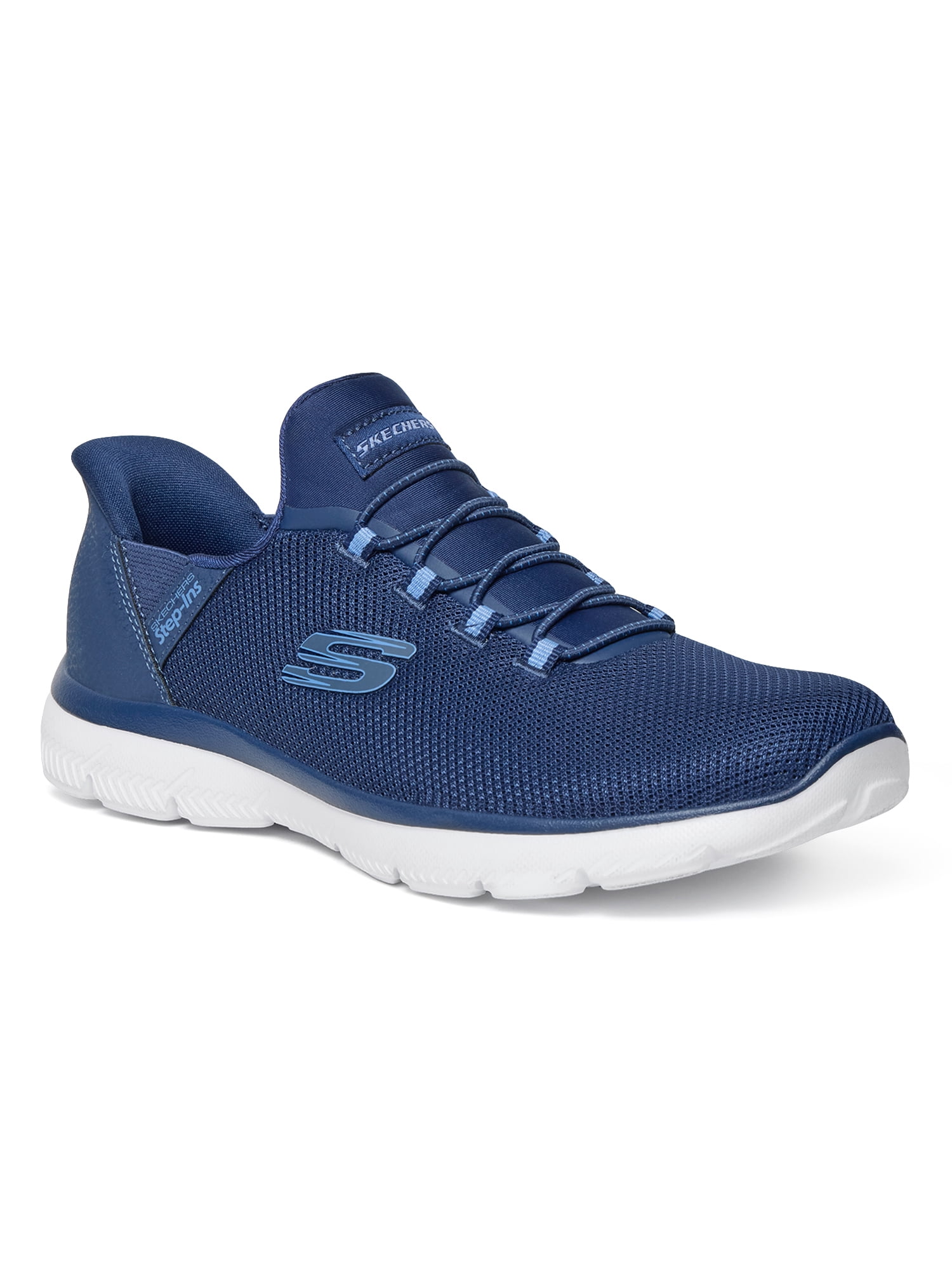 Skechers Women's Hands Free Step-Ins Sheer Brilliance Slip-On Athletic Shoe