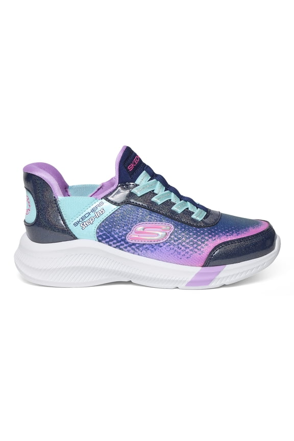 Girls Hands Free Step-Ins Wavy Dream Slip-On Sneakers