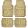 thumbnail image 1 of Skechers Hyper Pillar Car Floor Mat - All-Weather, Universal Fit for Most Cars Beige - 24PM16, 1 of 10