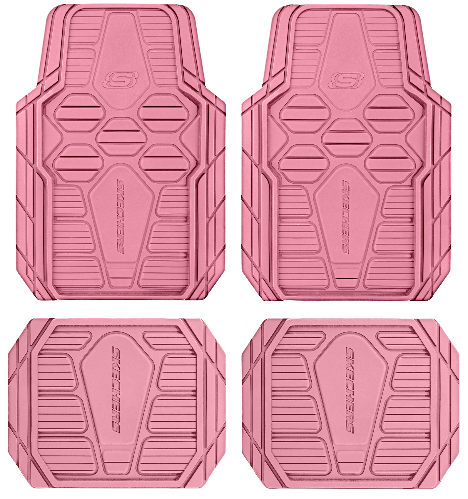 Alfombra para auto Hyper Pillar - Para todo clima, ajuste universal para la mayoría de autos, rosa - 24PM17