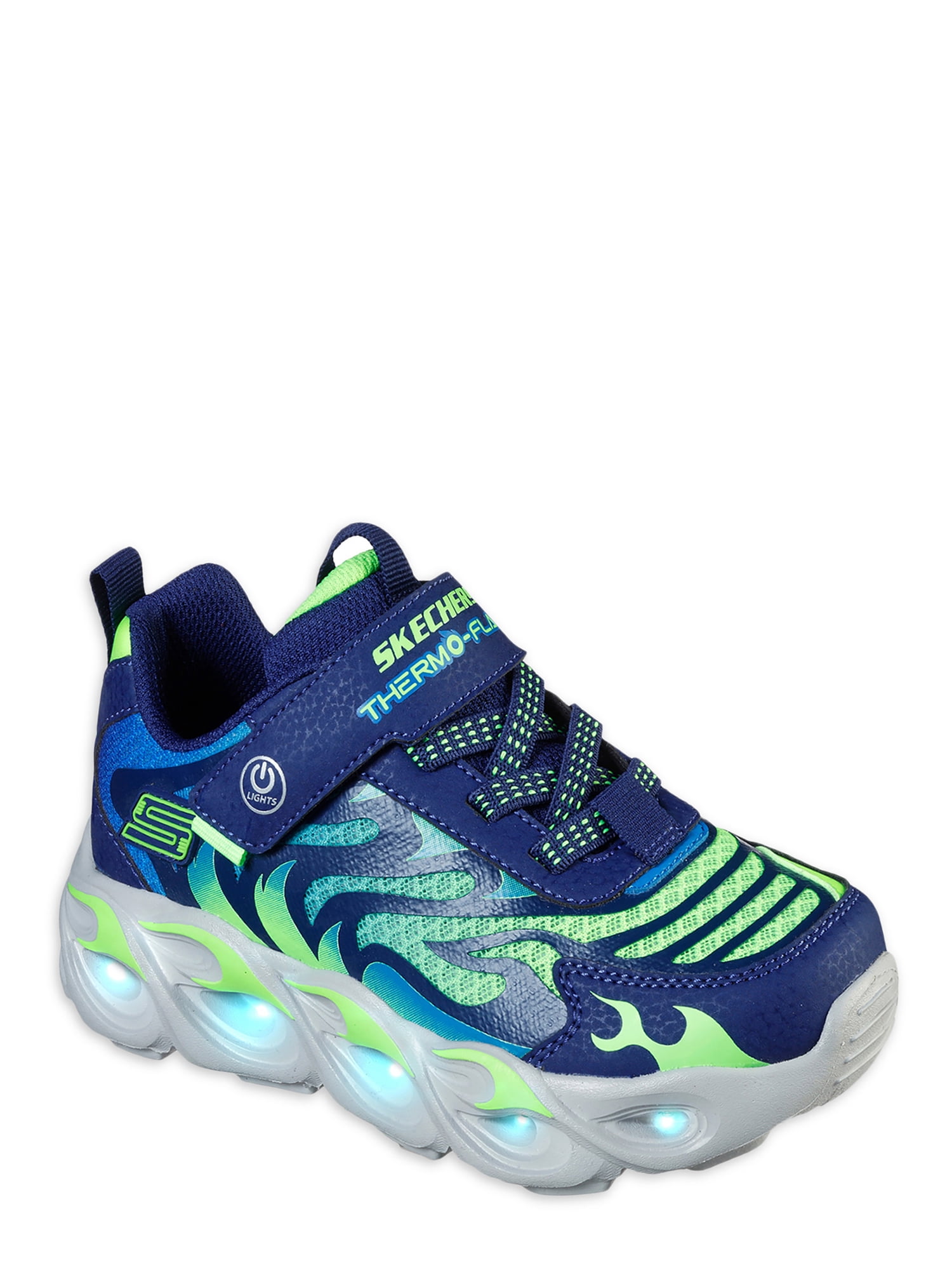 Little & Thermoflash Lighted Athletic Sneakers, Sizes 10-5 - Walmart.com