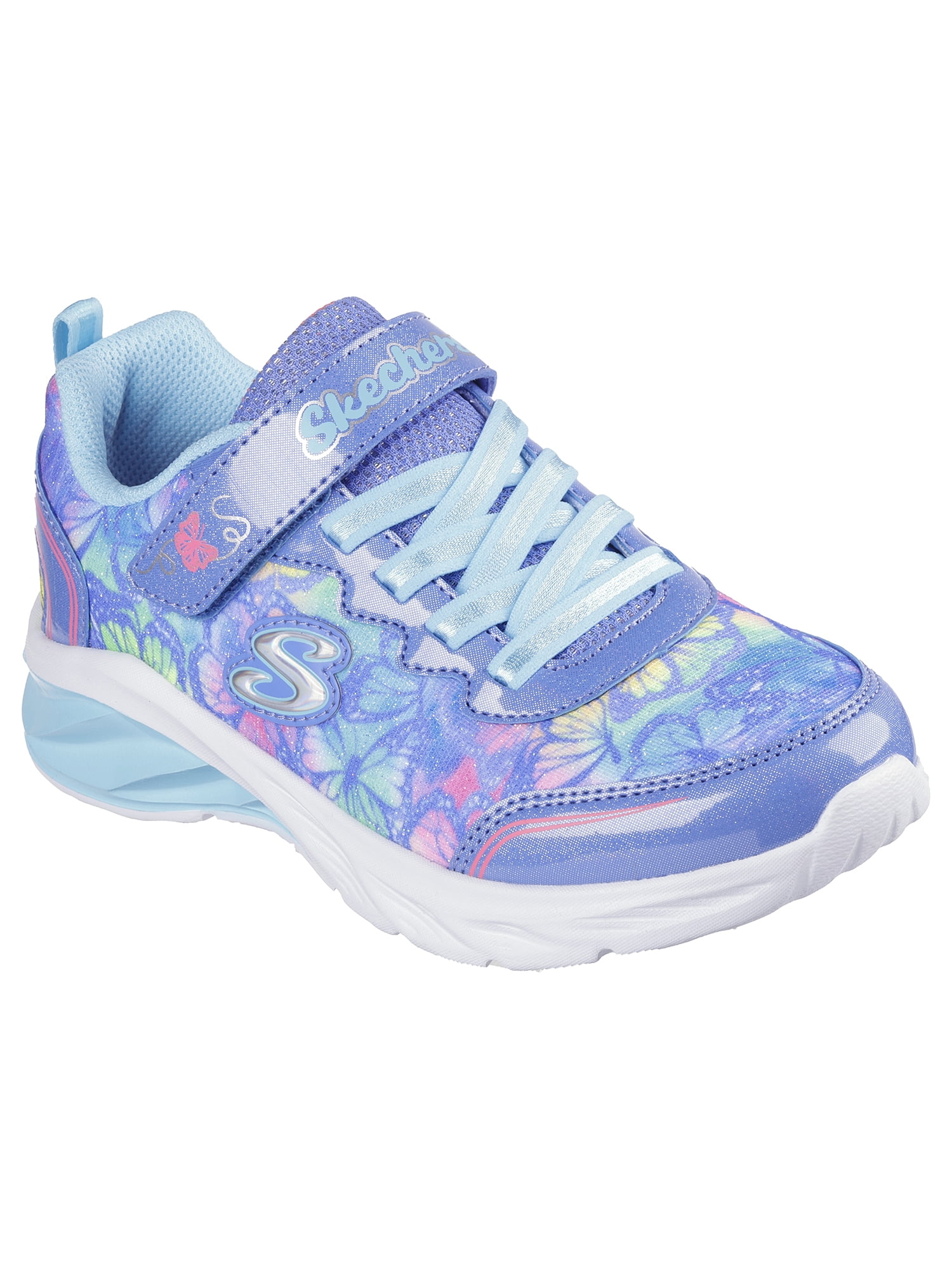 Skechers Little & Big Girls Coastline Flutter Fly Athletic Sneaker