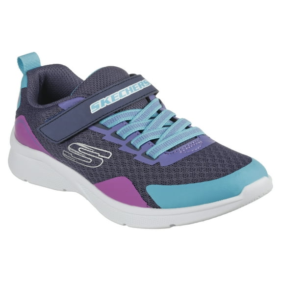 Skechers Little & Big Girls Microspec Bright Retros Sneaker