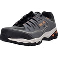 thumbnail image 1 of Skechers Men Cankton Athletic Steel Toe Work Sneaker, Charcoal/Orange, 8.5 M US, 1 of 4
