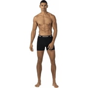 Skechers Mens 6 Pack Boxer Brief, Blue/Dark Grey/Black
