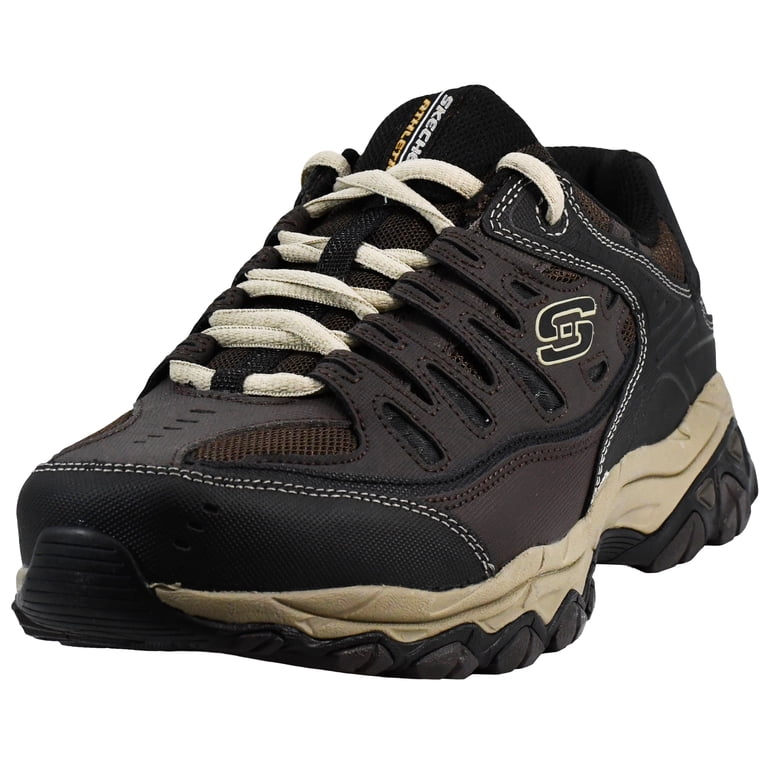Skechers Afterburn Memory Fit Lace-Up Sneakers, Mens  display picture 3
