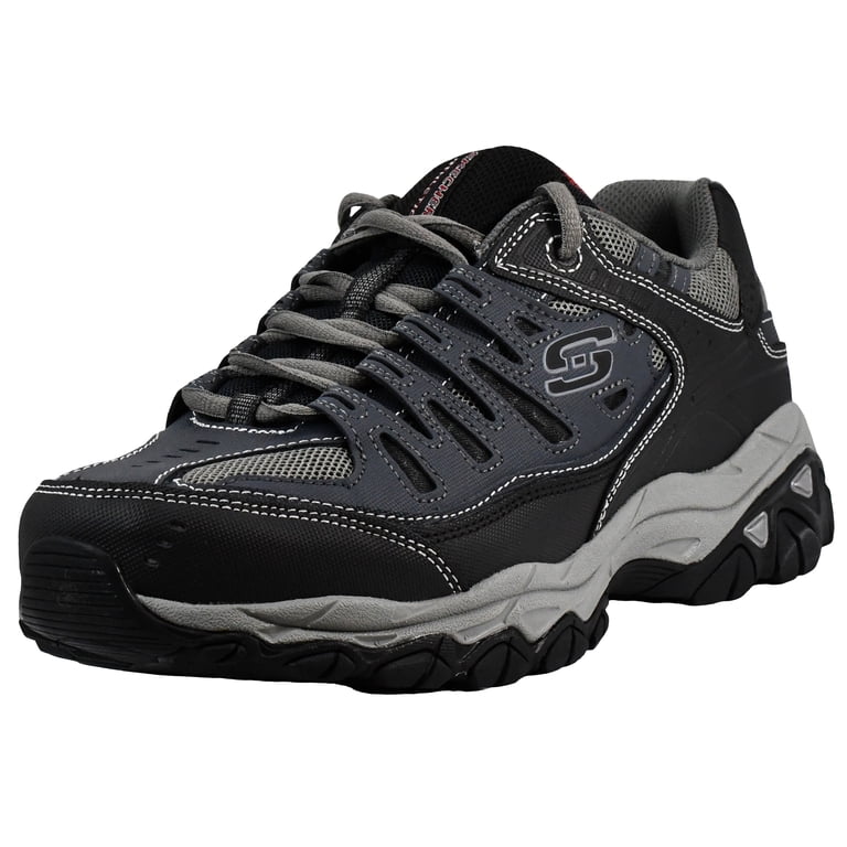 Skechers Afterburn Memory Fit Lace-Up Sneakers, Mens  display picture 3