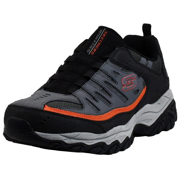 Skechers Afterburn Wonted Memory Fit Mens Slip on Shoes, Sporty Trainer Sneakers