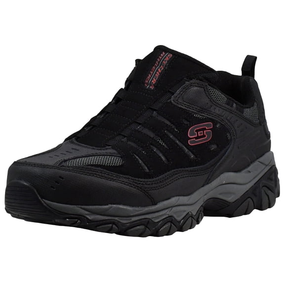 Skechers Afterburn Wonted Memory Fit Mens Slip on Shoes, Sporty Trainer Sneakers