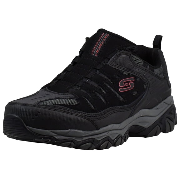 Skechers Afterburn Wonted Memory Fit Mens Slip on Shoes, Sporty Trainer Sneakers