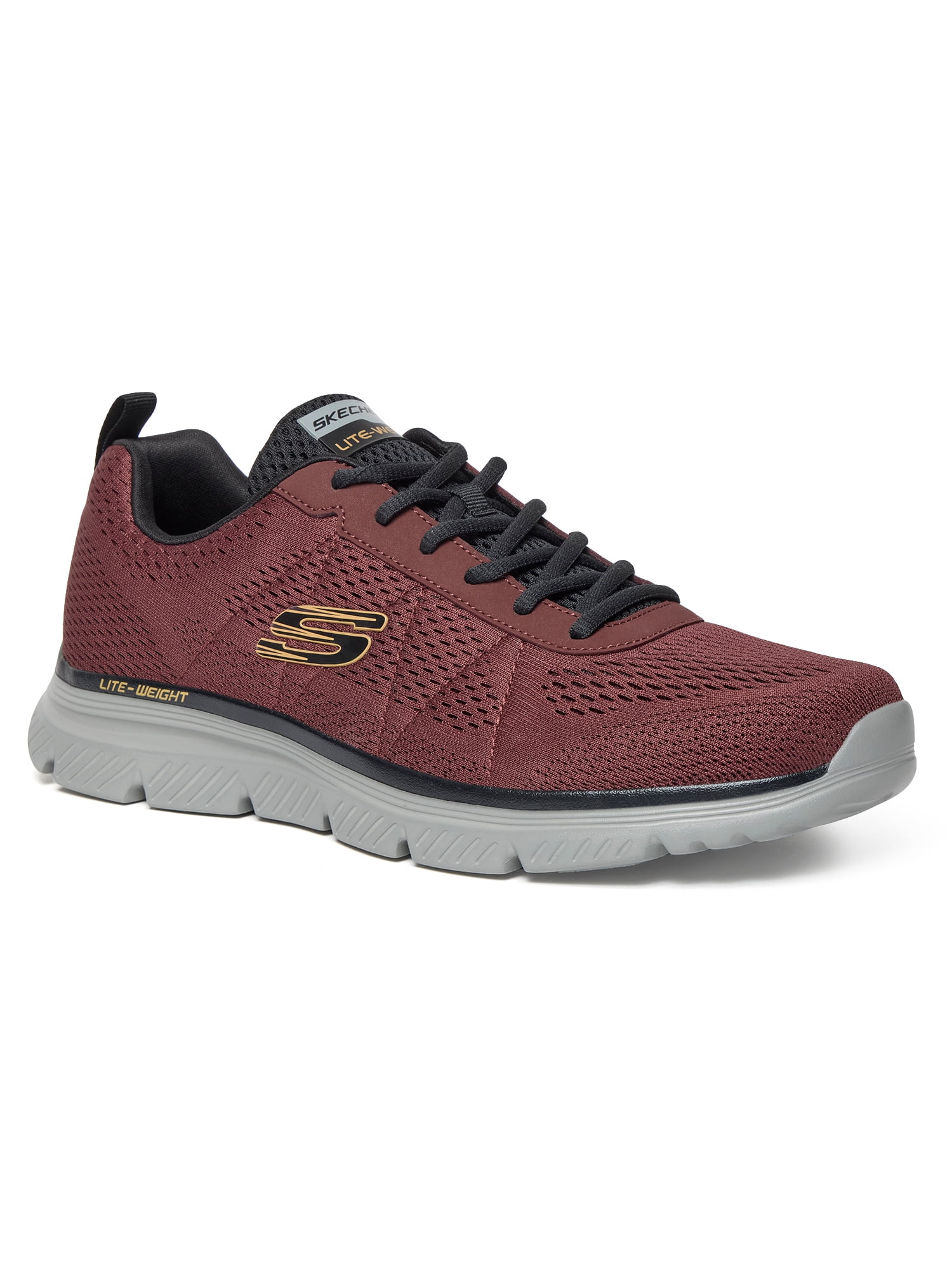 Skechers Men's Burns 2.0 Lace-Up Athletic Shoe