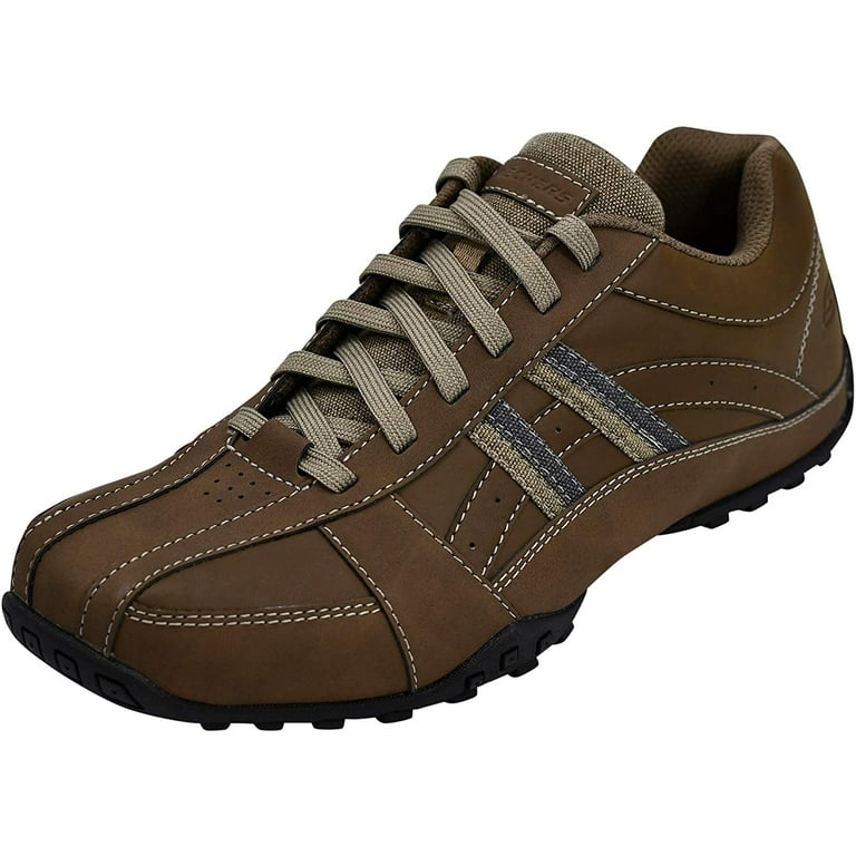Skechers Men's Citywalk Malton Oxford Sneaker, Desert, M