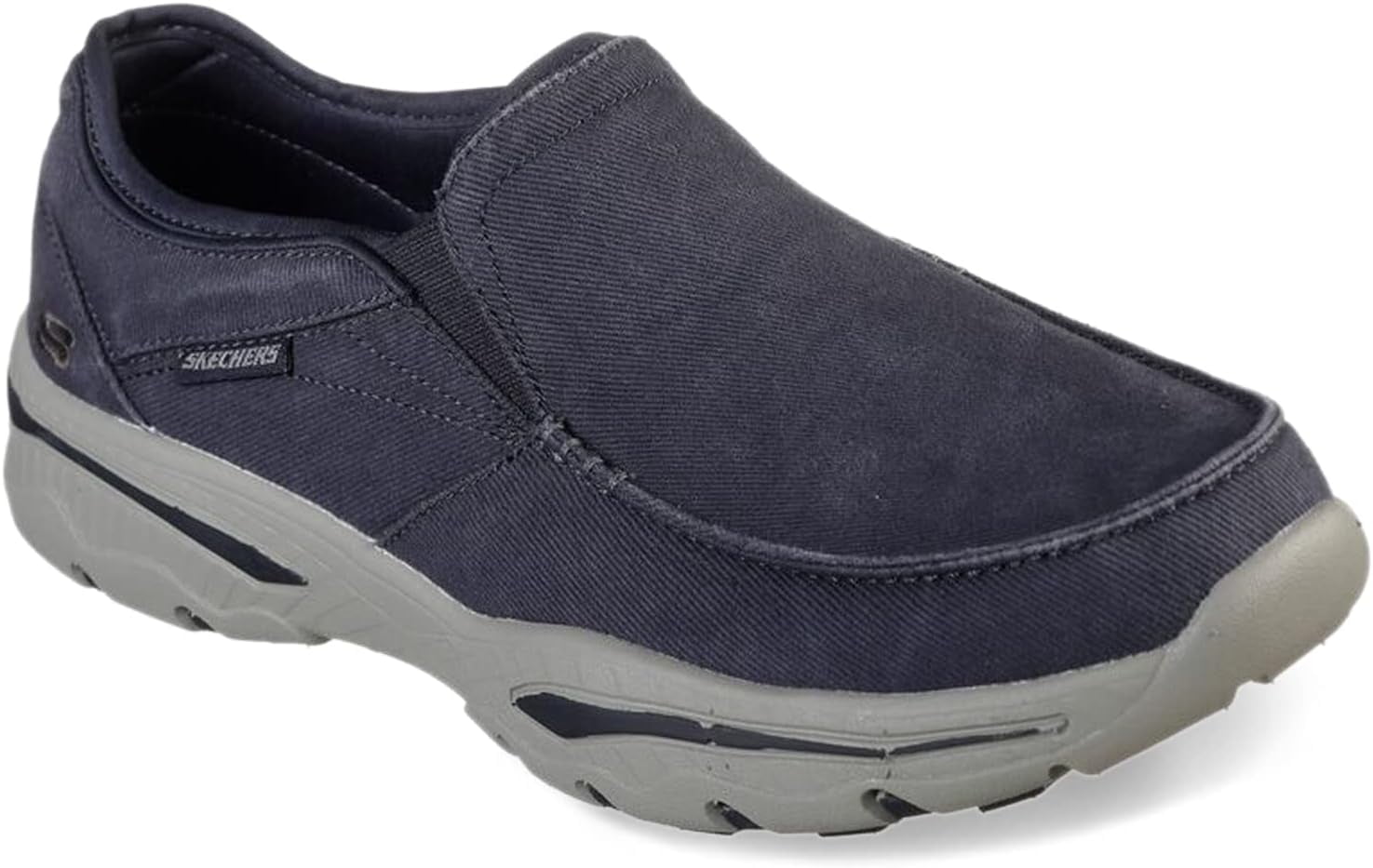 Skechers Men's Creston Moseco Casual Life Style Slip On Loafer, Navy — free download
