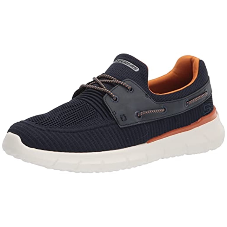SKECHERS Del Retto Alvert BLACK SlipOn Boat SHOES (Mens 13)Comfort Casual 210399 Amazon.com | Skechers USA Men main image 3