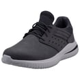 thumbnail image 1 of Skechers Sneakers for Men Delson 3.0-Ezra Slip on Leather Casual Shoes Foam Cushioning Arch Support Rubber Outsole Lightweight Walking Comfort, 1 of 7