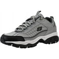 thumbnail image 1 of Skechers Men's Energy Afterburn Lace-Up Charcoal/Grey Sneaker 11 W US, 1 of 5