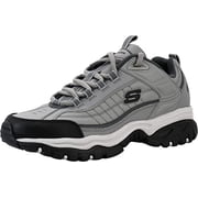 Men's Energy Afterburn Lace-Up Charcoal/Grey Sneaker 11 W US
