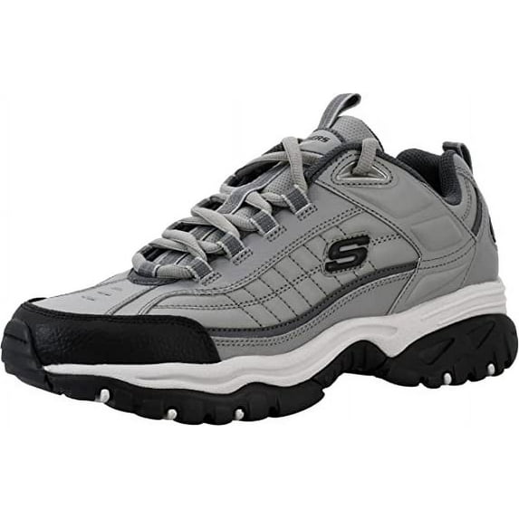Skechers Men's Energy Afterburn Lace-Up Charcoal/Grey Sneaker 11 W US