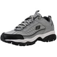 thumbnail image 1 of Skechers Energy Afterburn Lace-Up Sneakers, Mens Athletic Shoes with Leather and Mesh Upper, 1 of 7