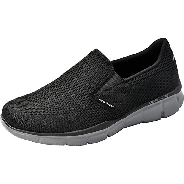 Skechers Men's Equalizer Double Play Slip-On Loafer, Charcoal, 14 M US ...