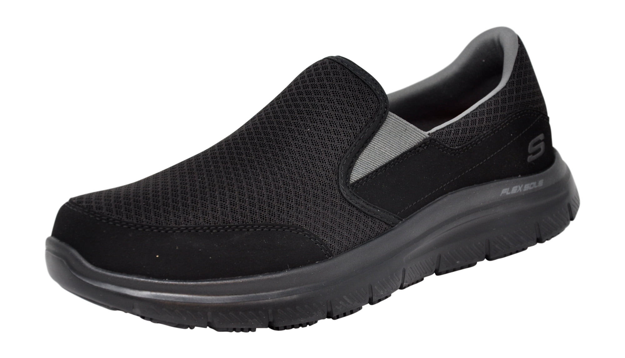 Skechers Charcoal Slip-On Sneakers Skechers Slip-ins Edgeride - Commissioner Black/Charcoal  main image 2