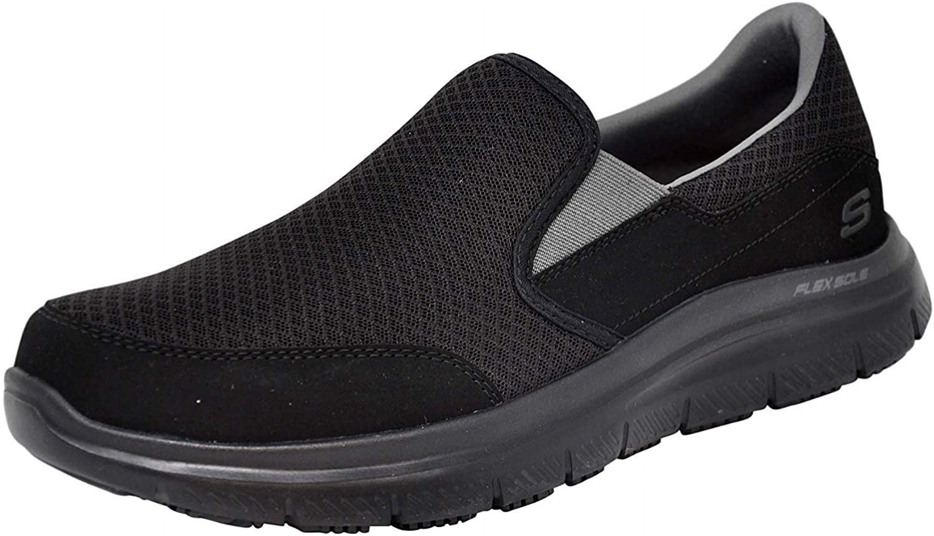 Skechers Men s Flex Advantage Mcallen Slip On Black Charcoal 9.5