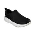 thumbnail image 1 of Skechers Men's GO Walk Evolution Ultra-Impeccable Sneaker, Black/White, 10 X-Wide, 1 of 7
