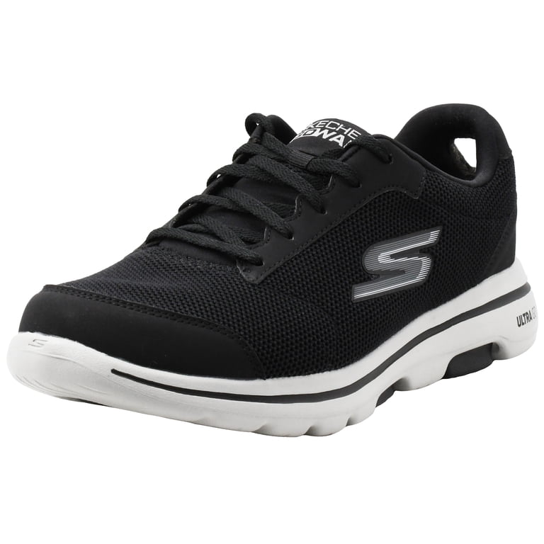 Mens Skechers GOwalk 5-Demitasse Charcoal Gray Black Ortholite Extra Wide Shoes Amazon.com | Skechers Men main image 4