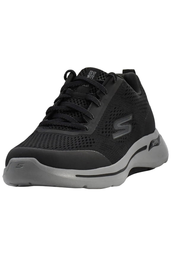 Walking Shoes for Men Go Walk Arch Fit - Idyllic Casual Sneakers Breathable Mesh Cushioning Lightweight Traction Outsole
