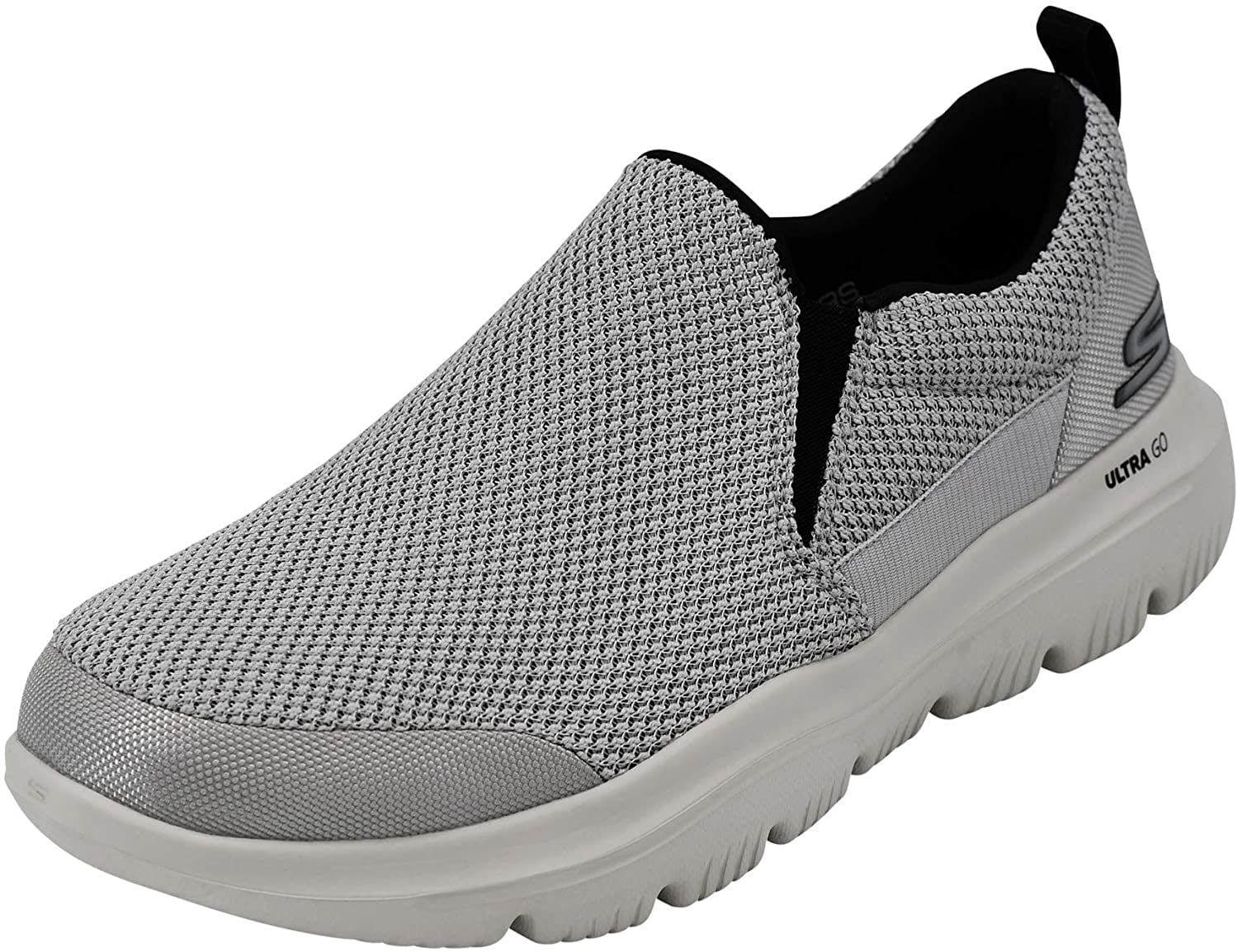 mørk afregning billede Skechers Men's Go Walk Evolution Ultra-Impeccable Sneaker, Light Grey, 10.5  M US - Walmart.com