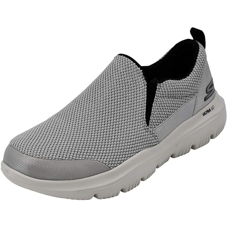 Tutor talent strottenhoofd Skechers Men's Go Walk Evolution Ultra-Impeccable Sneaker, Light Grey, 10.5  M US - Walmart.com