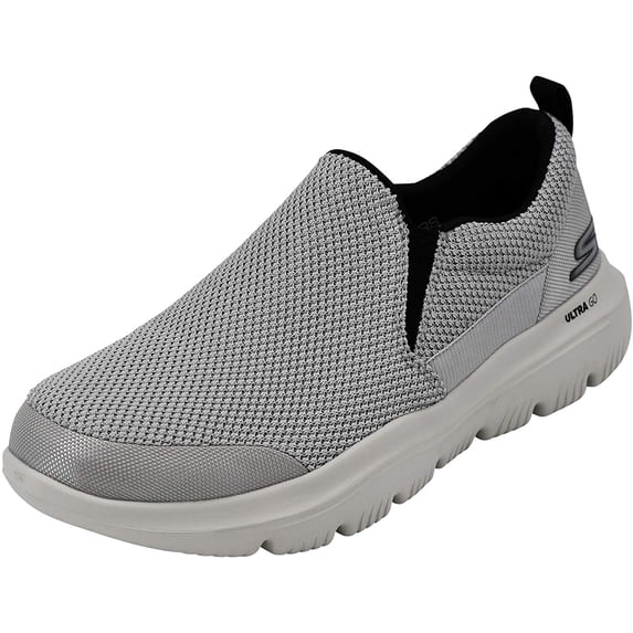 Skechers Men's Go Walk Evolution Ultra-Impeccable Sneaker, Light Grey, 10.5 M US