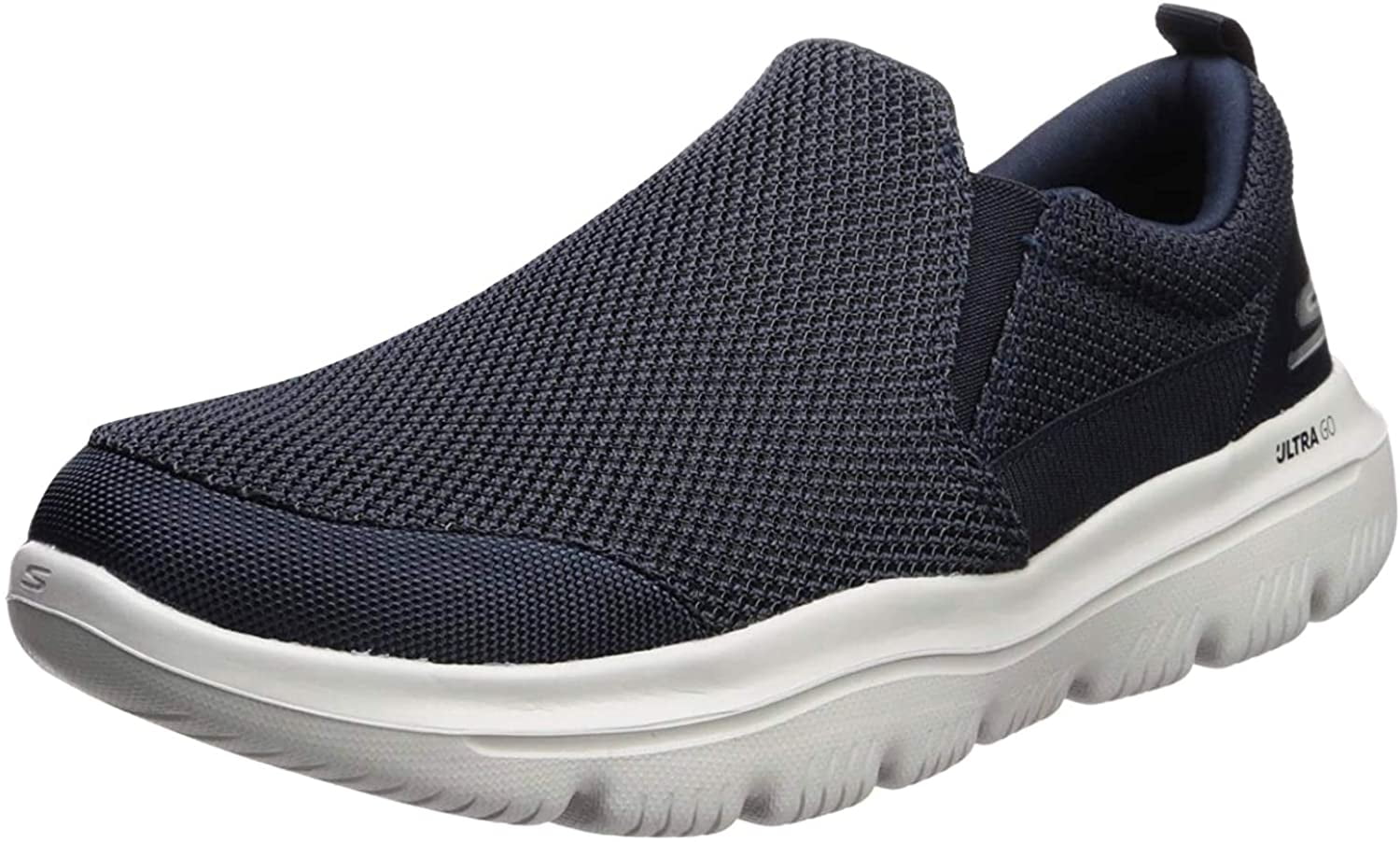 Skechers Men's Go Walk Evolution Ultra-Impeccable Sneaker, Navy/White ...
