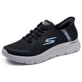 thumbnail image 1 of Skechers Hands Free Slip Ins Go Walk Flex - Hands Up Sneakers for Male Running Shoes Engineered Mesh, Memory Foam Insole, Traction Outsole, 1 of 3