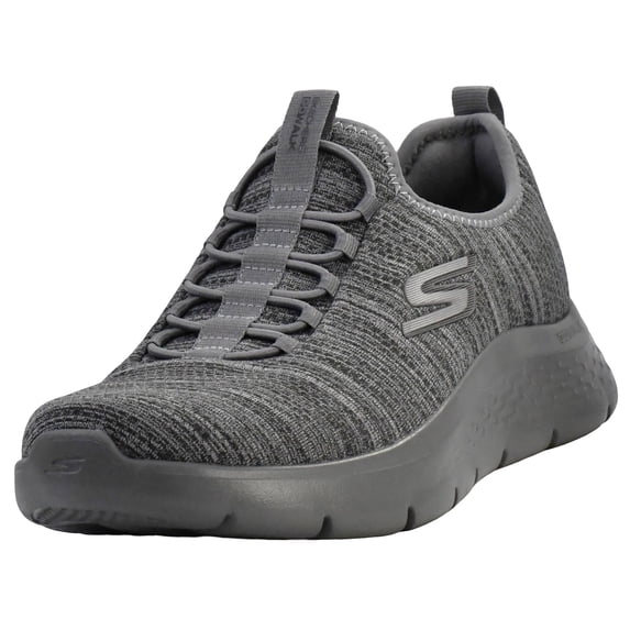 Skechers Mens Slip on Sneakers Go Walk Flex Ultra Athletic Shoes Breathable Mesh Upper Cushioning Foam Flexible Outsole