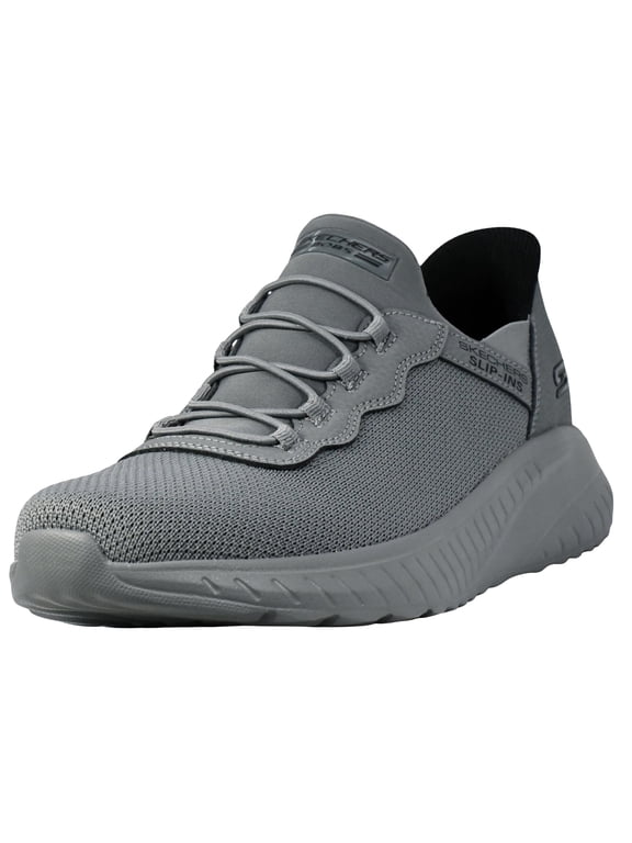 Men's Slip-On Sneakers, Hands Free Shoes, Bobs Squad Chaos-Daily Hype, Comfortable & Easy to Wear