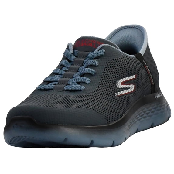 Skechers Hands Free Slip Ins Go Walk Flex - Hands Up Sneakers for Men Running Shoes Engineered Mesh, Memory Foam Insole, Traction Outsole