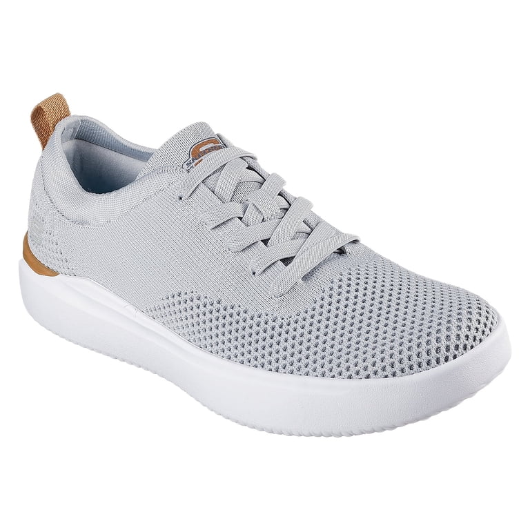 skechers dress knit mens Men's Higgins - Drexer Sneaker | Size 11.5 | Light Gray | Textile/Synthetic | Vegan vintage wedding dress