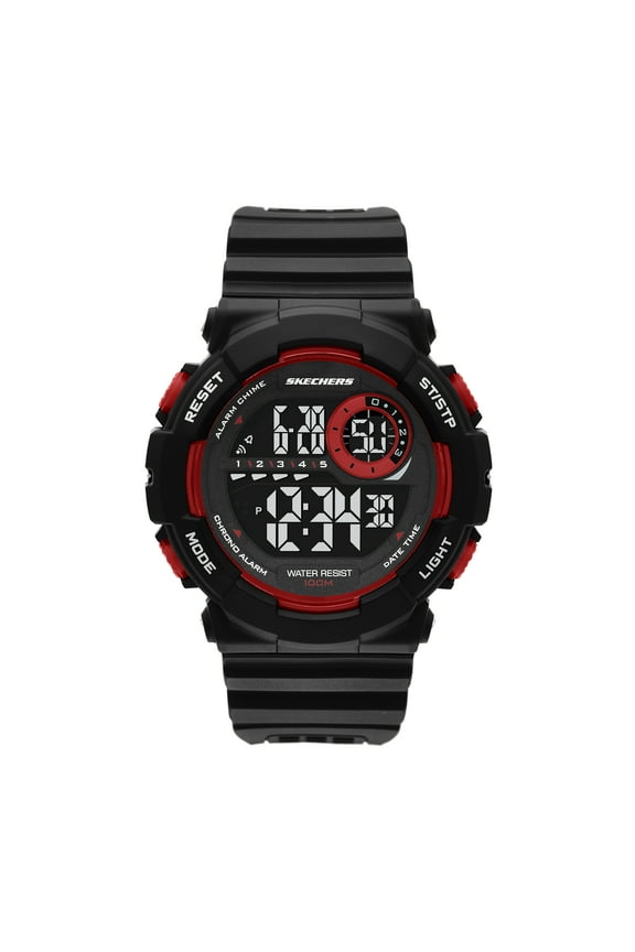 Men's Macafee Digital, Black Polycarbonate Watch