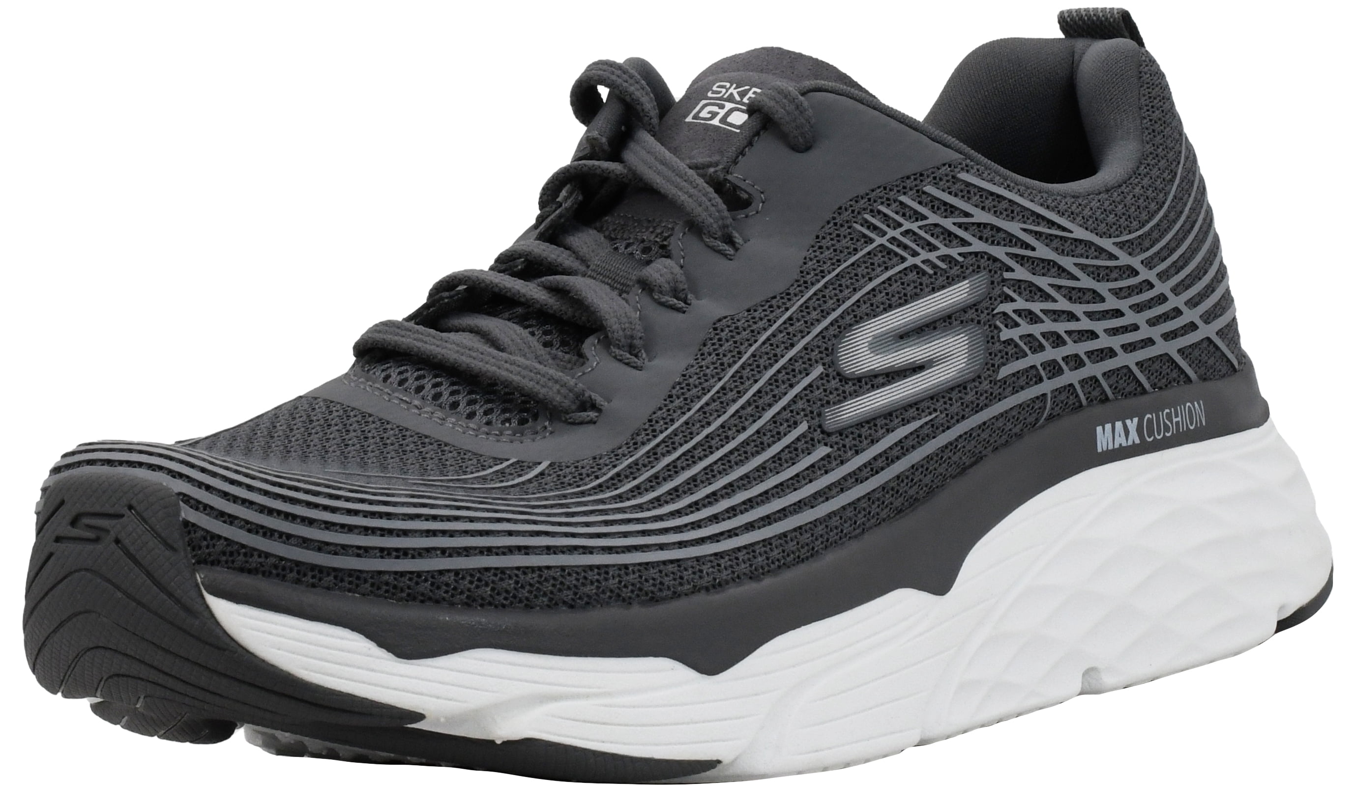 Skechers Dark Gray Max Cushioning Shoes Men main image 3