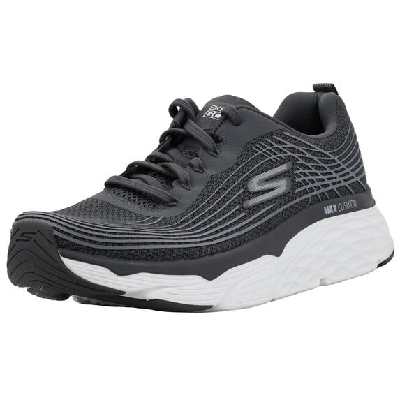 Skechers Men's Max Cushioning Elite - Brilliant Walking Shoes Charcoal 9.5 M US