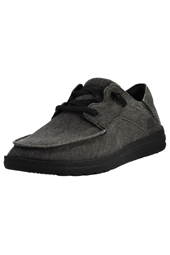 Melson Volgo Canvas Mens Slip on Shoes, Lace-Up Casual Shoes