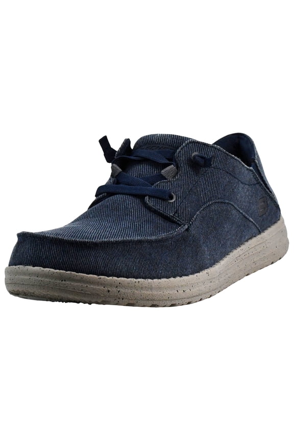 Melson Volgo Canvas Mens Slip on Shoes, Lace-Up Casual Shoes