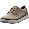 thumbnail image 1 of Skechers Men's Moreno Canvas Oxford Shoe, Stone, 11 Wide, 1 of 5