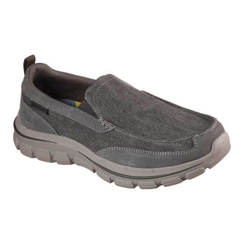 Skechers Men's Palmero Matthis Relaxed Fit Moc Toe Loafer - Walmart.com